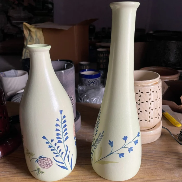 Ripple Neck Vase